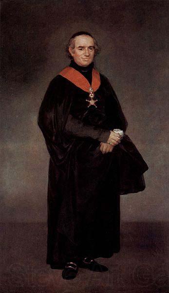 Francisco de Goya Portrat des Juan Antonio Llorente Spain oil painting art